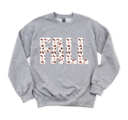 Fall Leaves Crewneck Sweatshirt