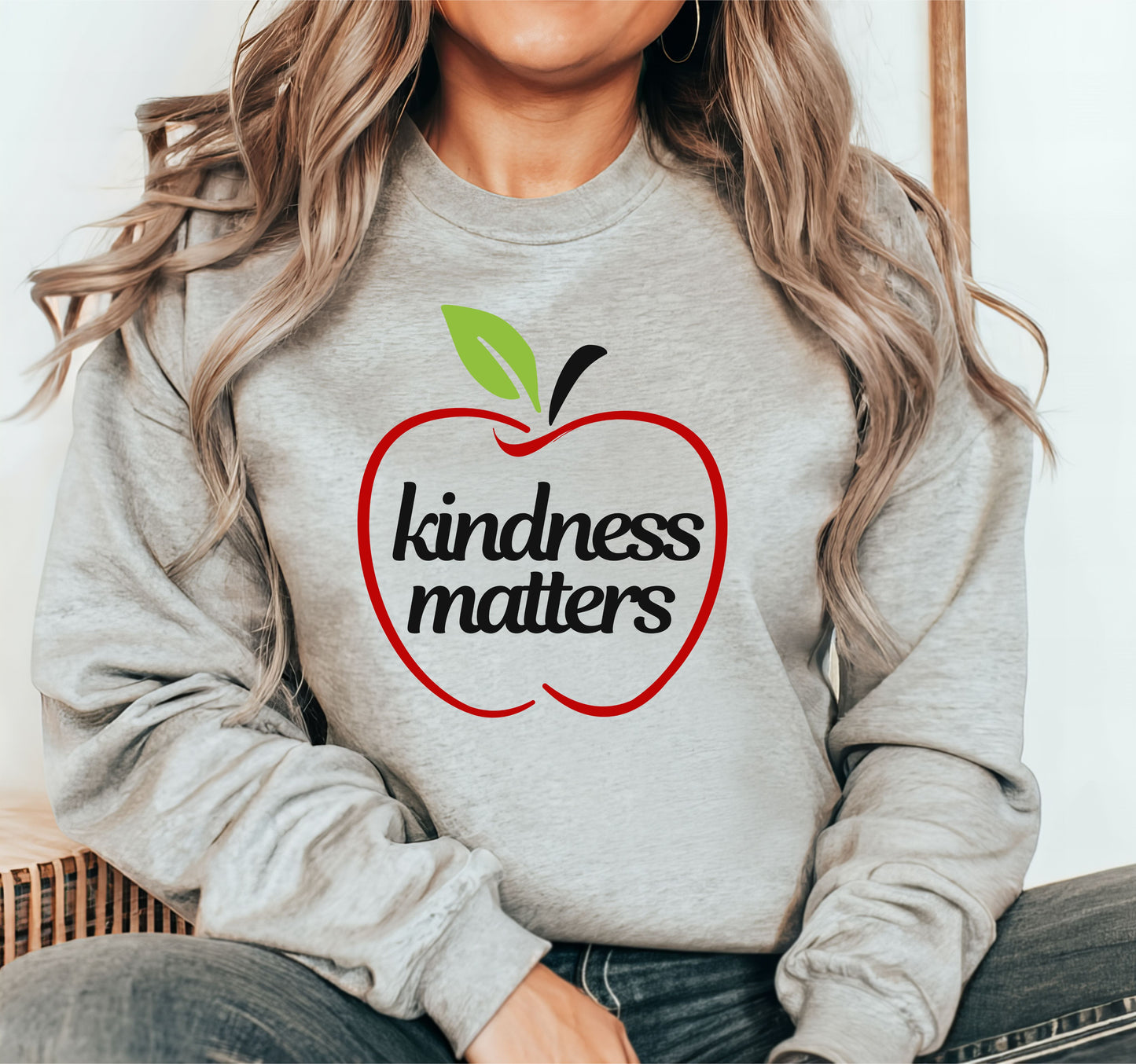 Apple Kindness Matters Sweatshirt