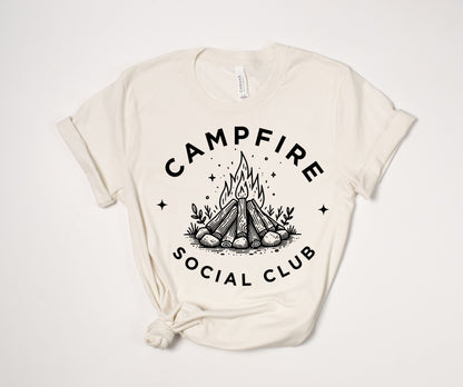 "Campfire Social Club" T-Shirt