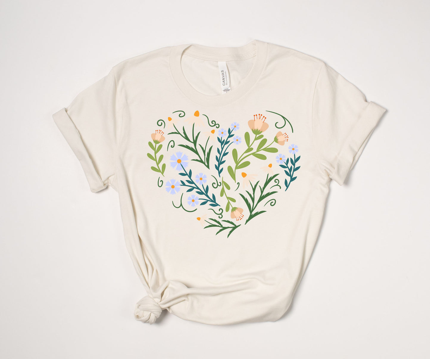 Floral Heart T-Shirt