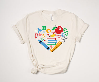 Heart of a Teacher T-Shirt