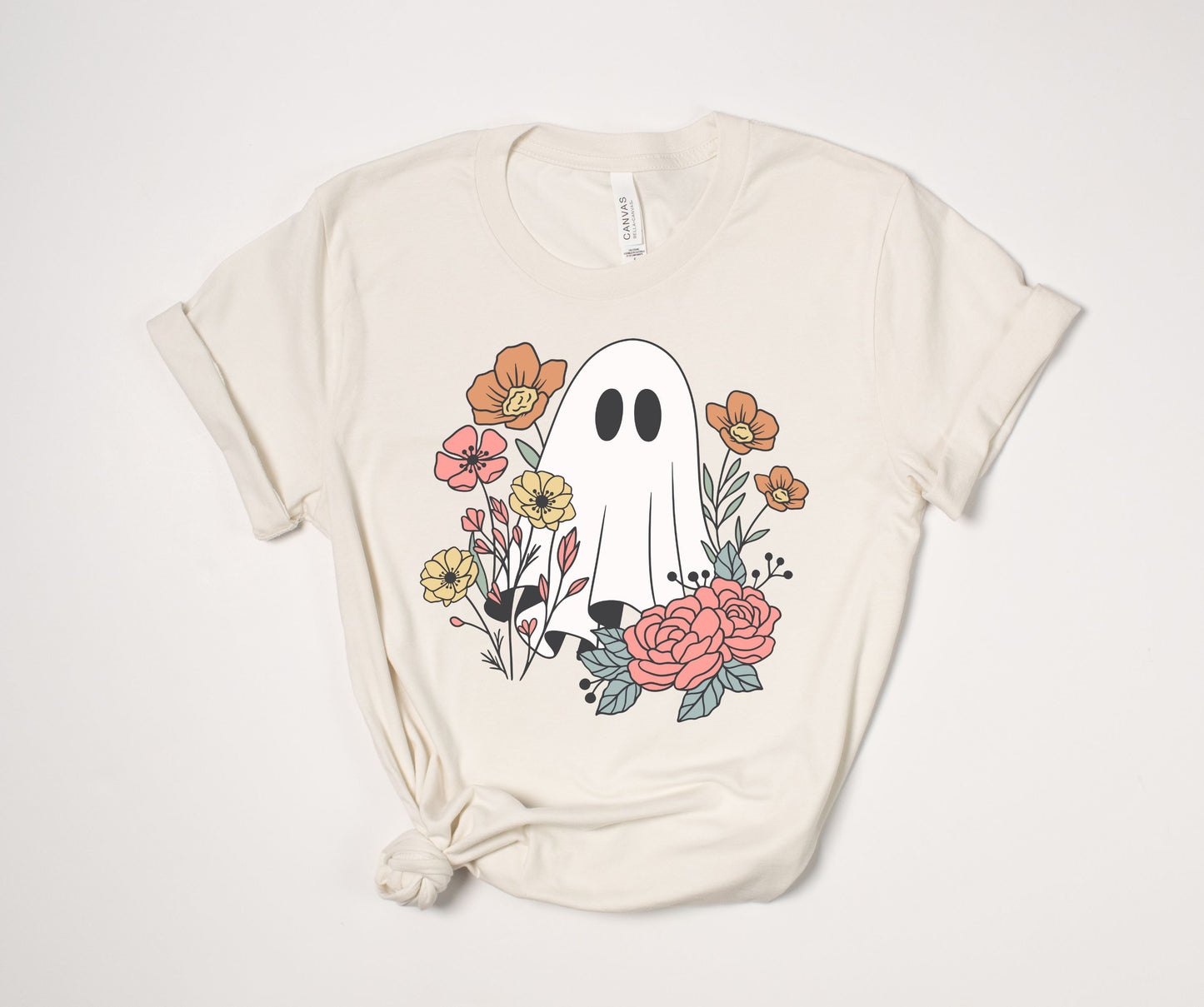 Floral Ghost T-Shirt
