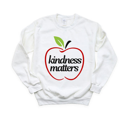 Apple Kindness Matters Sweatshirt