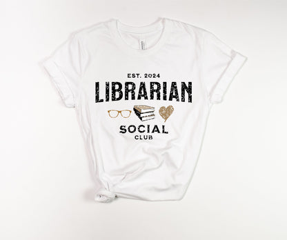 Librarian Social Club T-Shirt