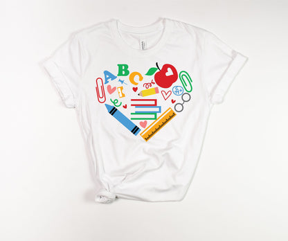 Heart of a Teacher T-Shirt