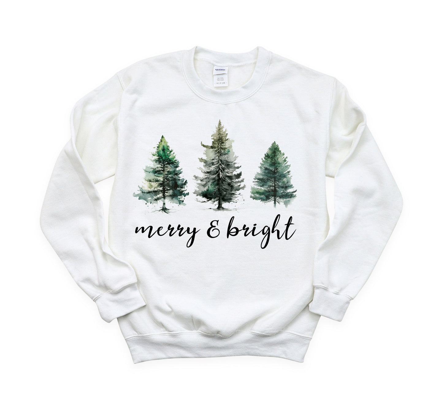 Merry & Bright Tree Sweatshirt