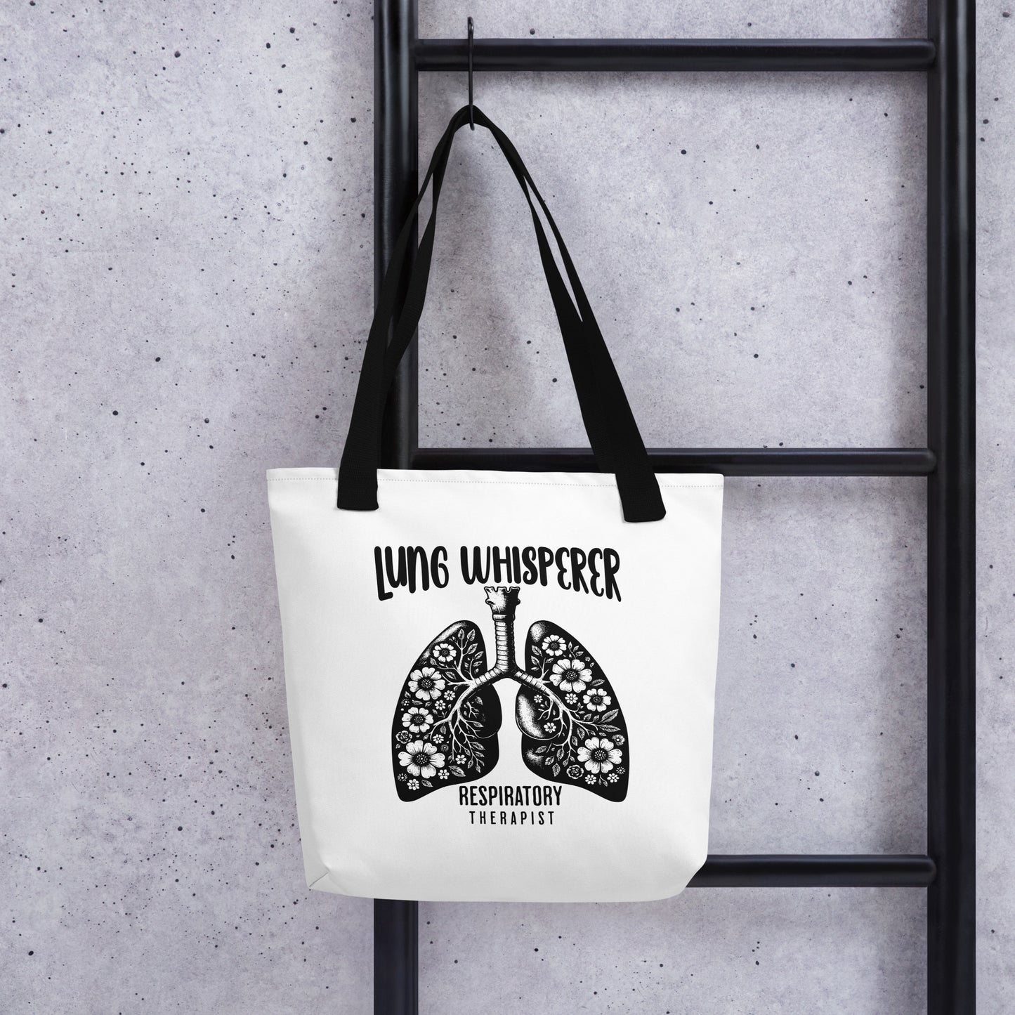 Lung Whisperer Tote Bag