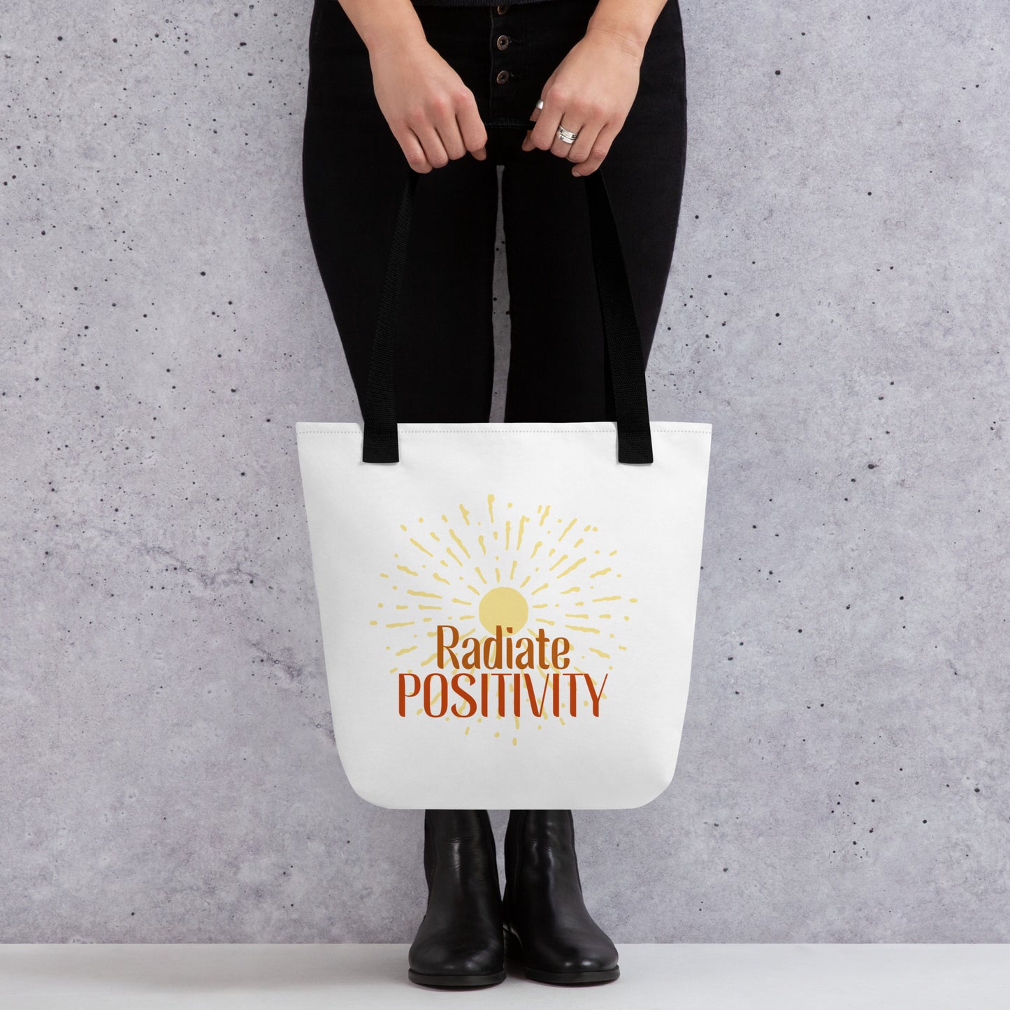 Radiate Positivity Tote Bag