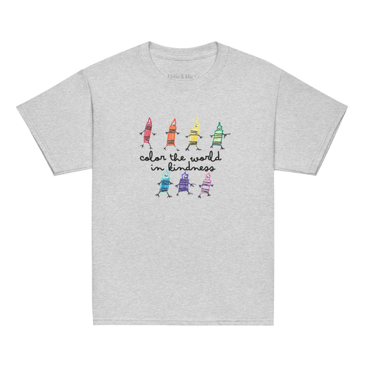 Youth Color the World in Kindness T-Shirt